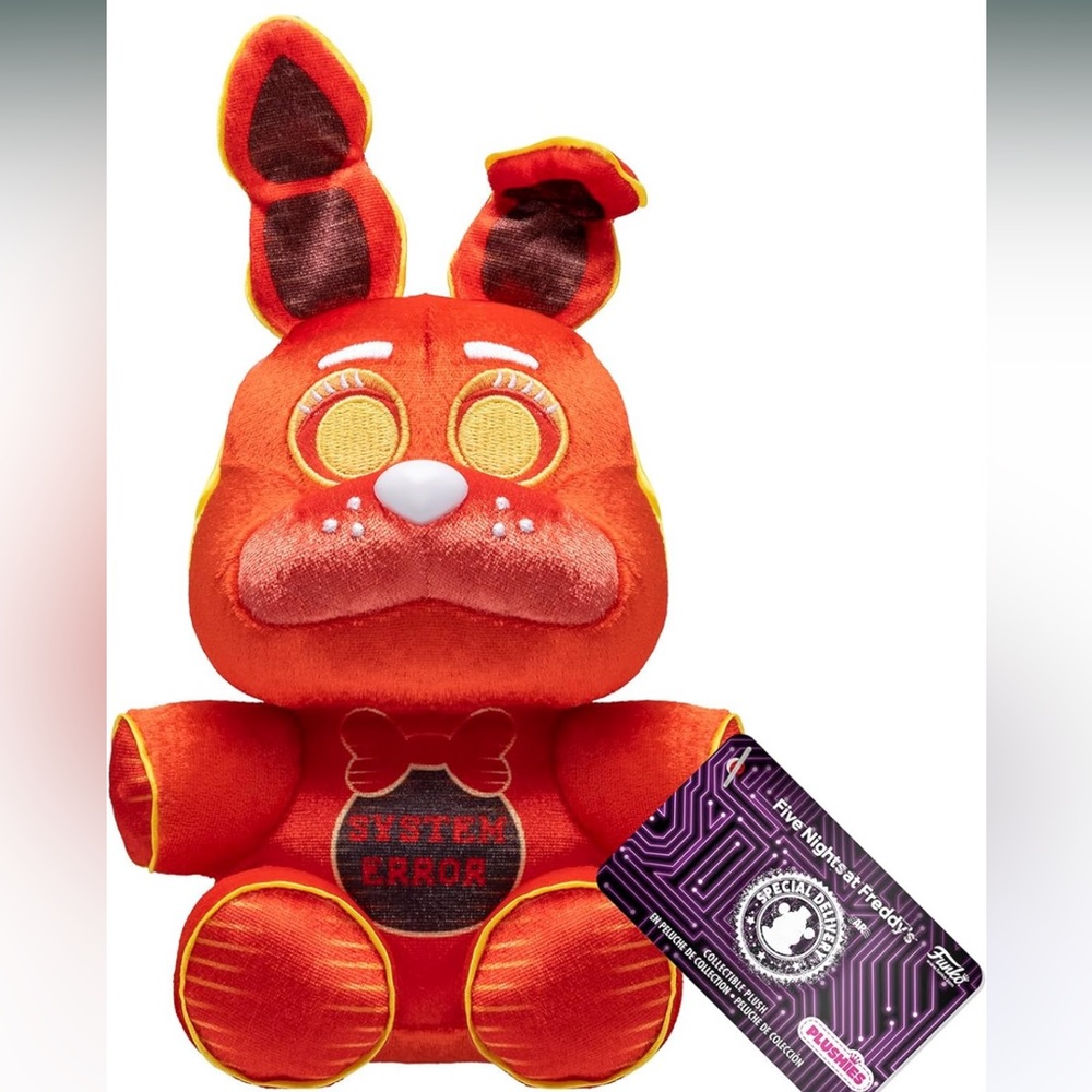 FNAF FUNKO POP! SPECIAL DELIVERY SYSTEM ERROR BONNIE 8” PLUSH